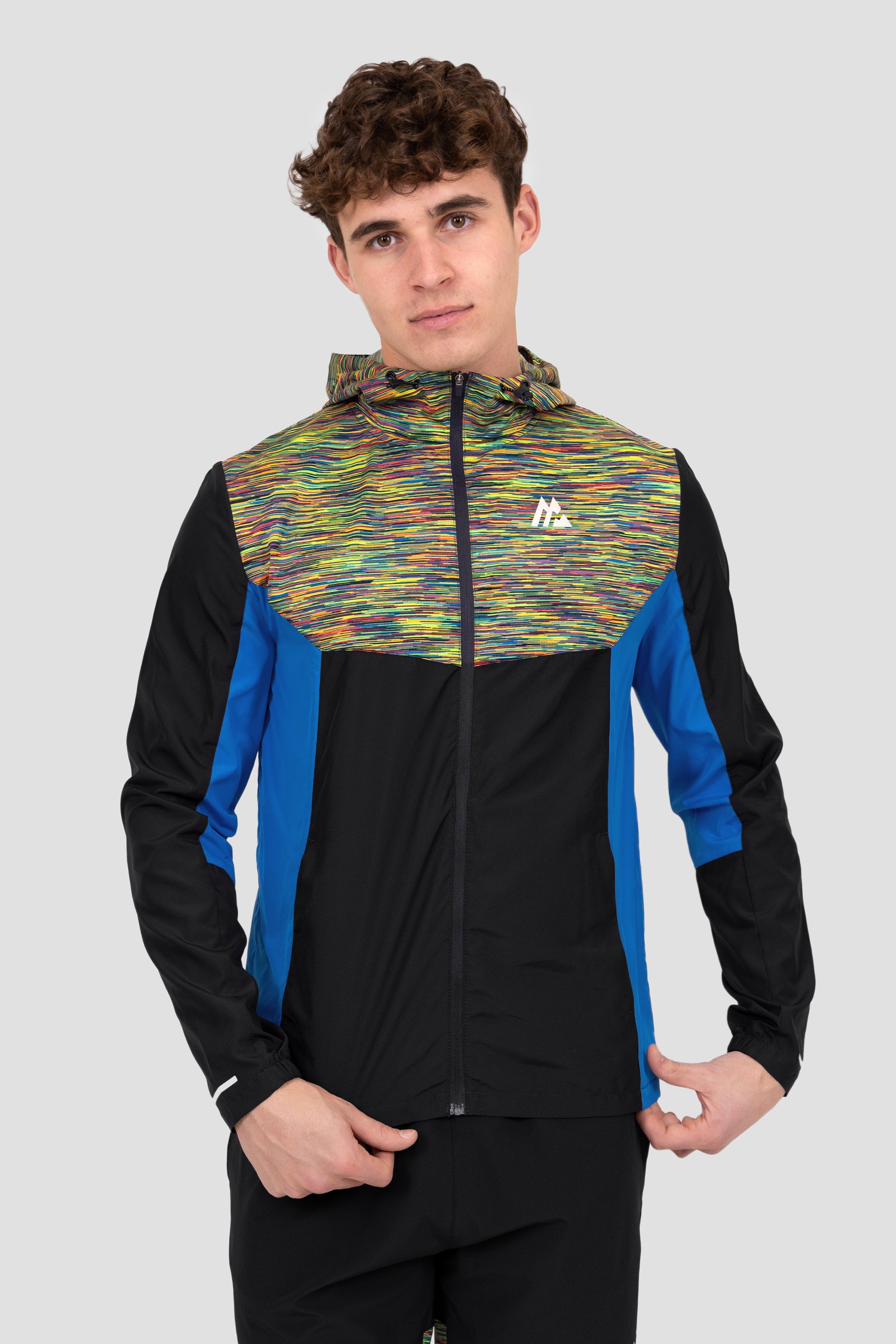 Montirex Trail Windbreaker – Blue, Pink, Yellow