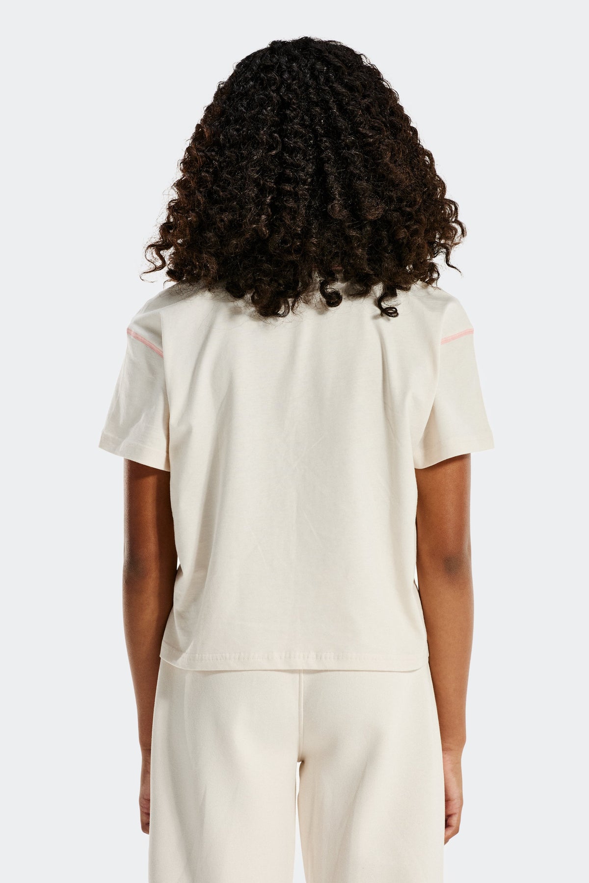 Montirex Girls' Highlight Graphic T-Shirt - Coconut Milk