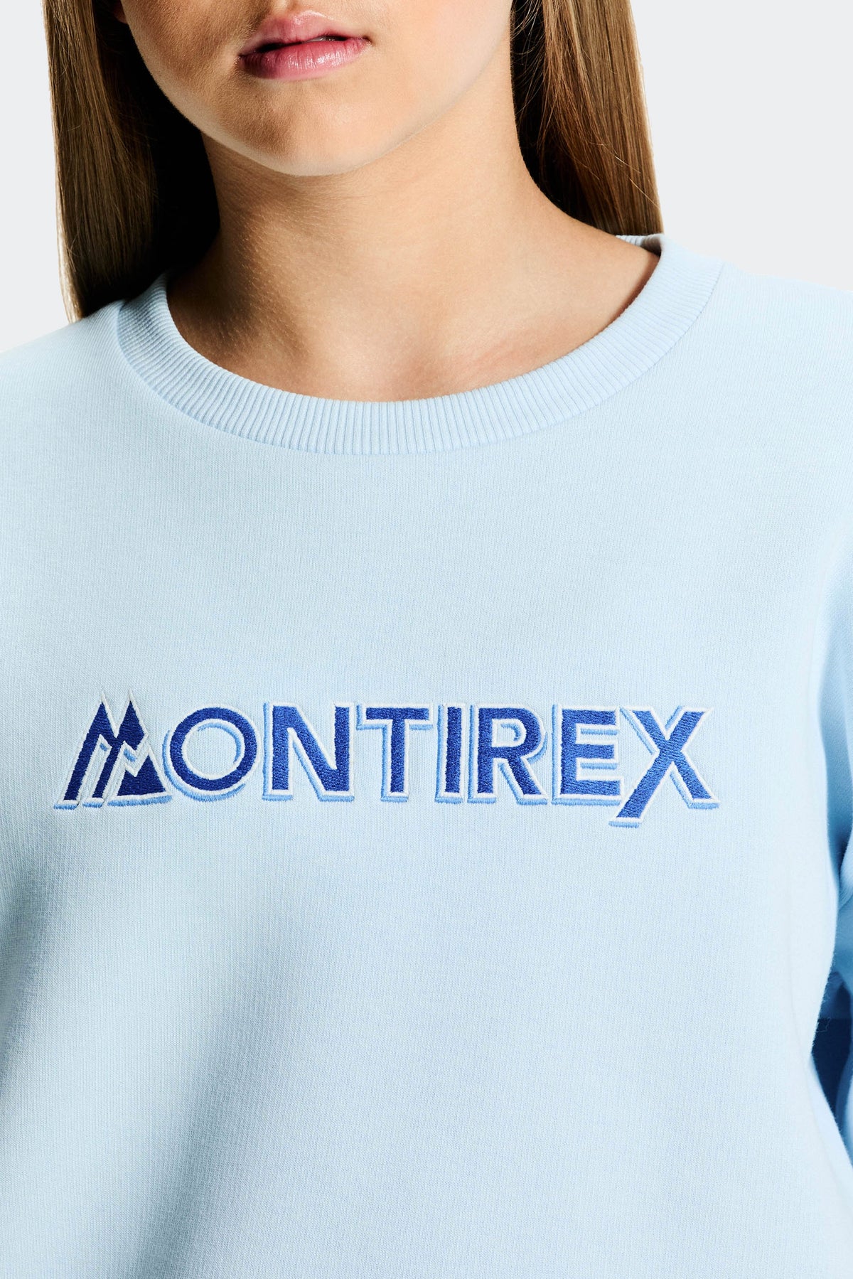 Montirex Girls' Leap Sweatshirt - Misty Blue