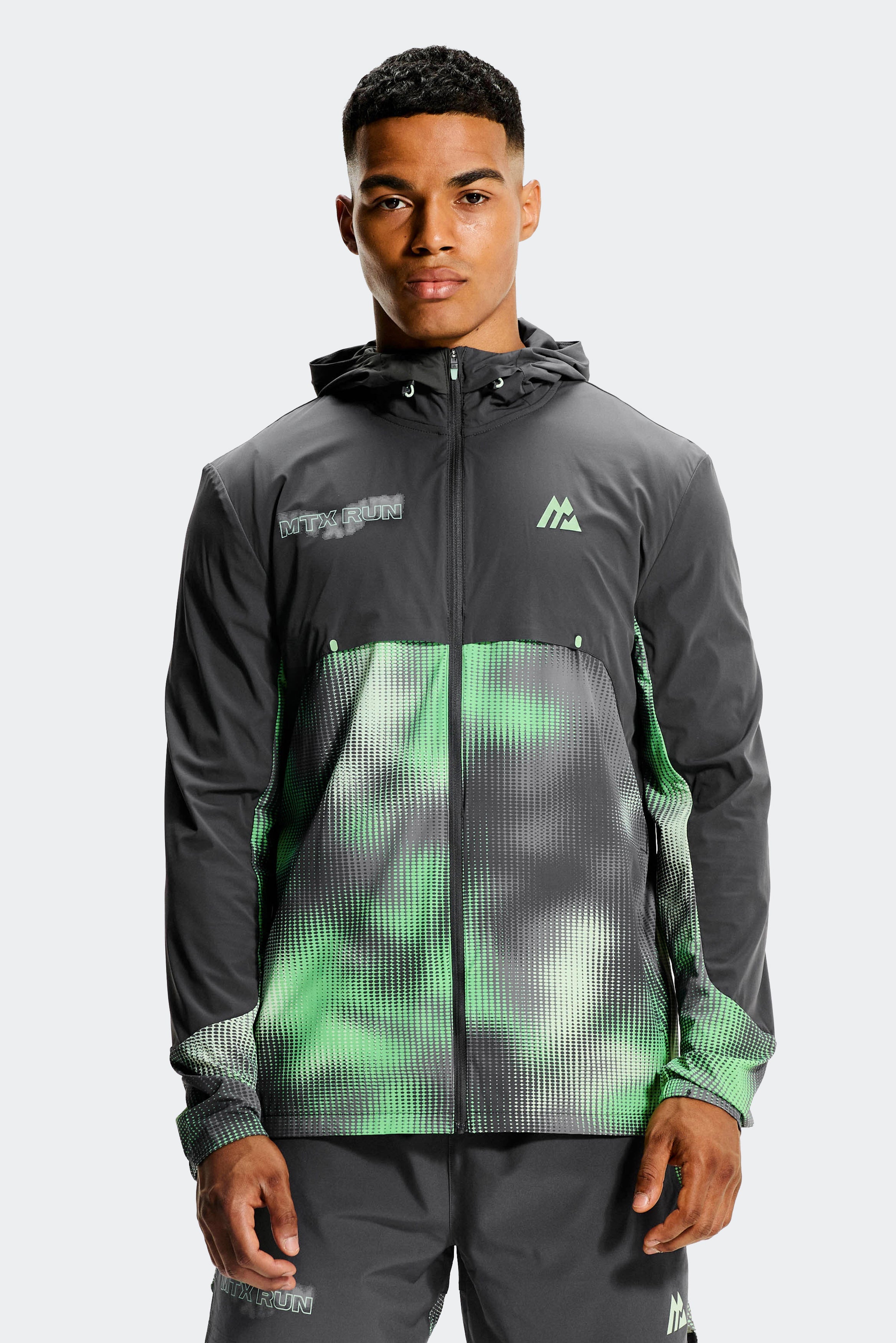 Montirex MTX Run Disperse Windbreaker Grey