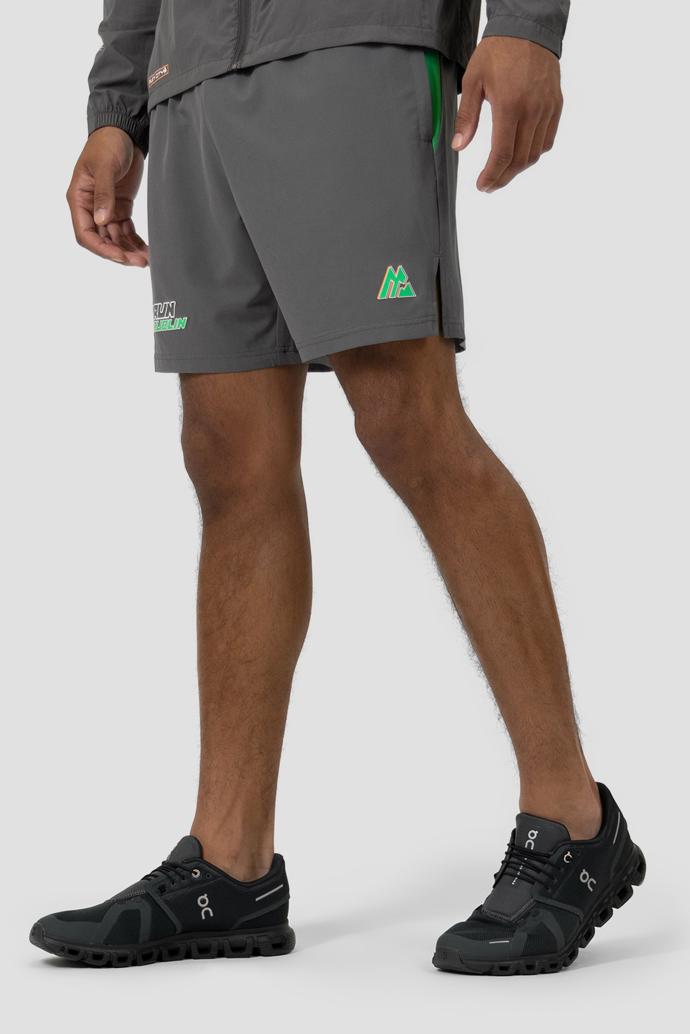 Montirex MTX Run City Dublin Short – Grey, Black, Green