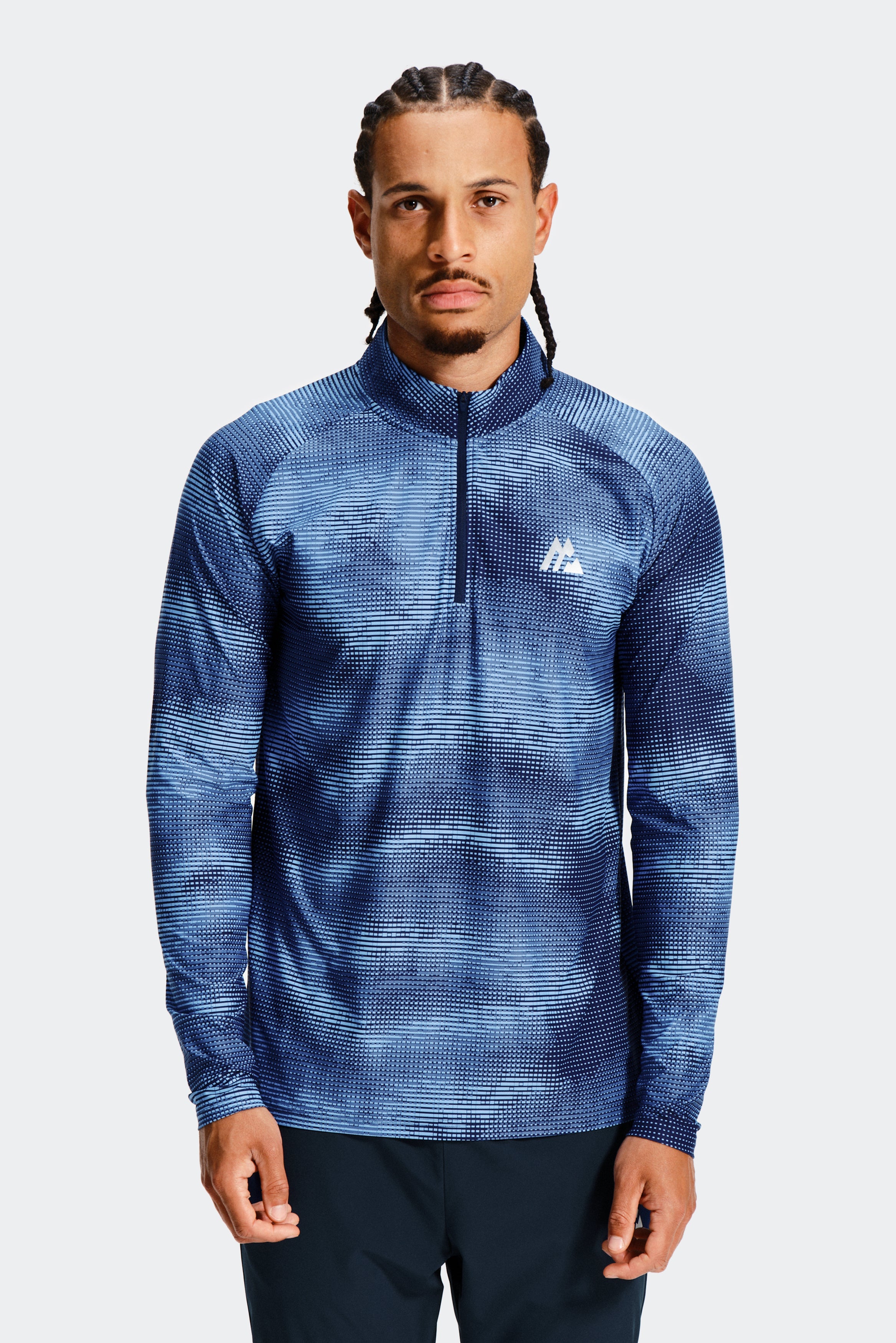 Montirex Haze 1/4 Zip Blue, Navy, Blue