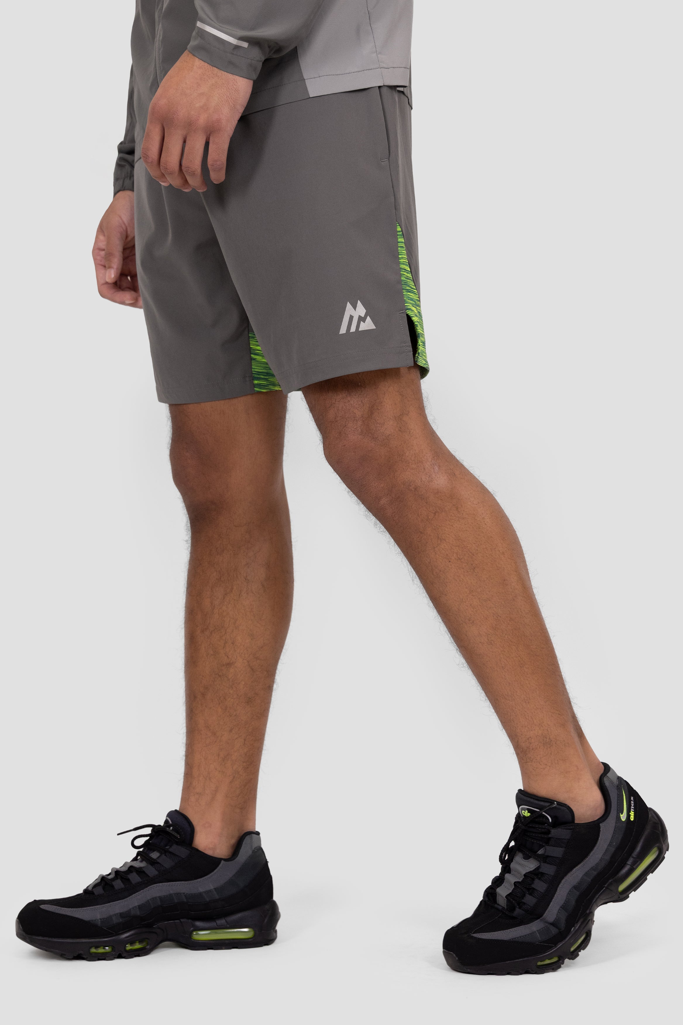 Montirex Trail Panel Short – Grey, Green, Black