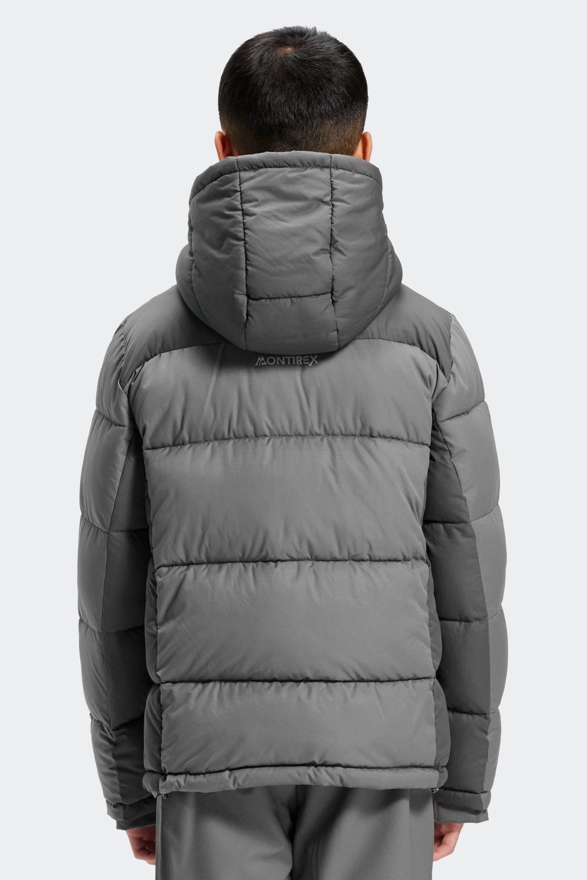 Montirex Junior Carve Jacket - Down Jacket Cement Grey Asphalt
