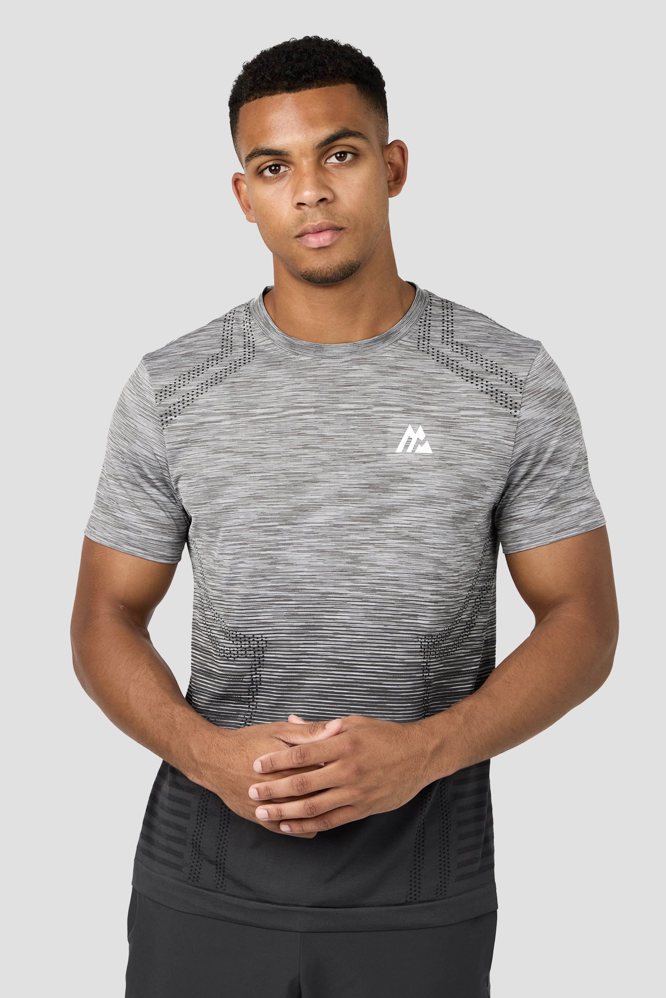 Montirex Vector Seamless T-Shirt – Grey, Black