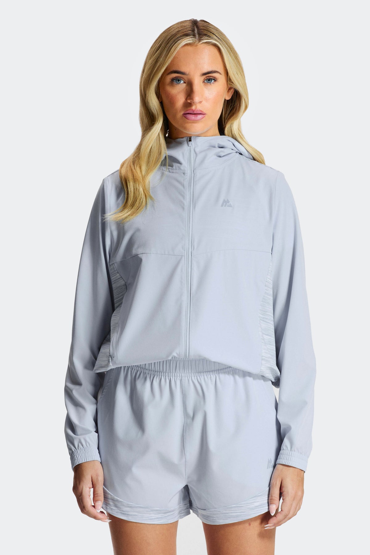 Montirex Women's Trail Windbreaker - Blue/White/Sky