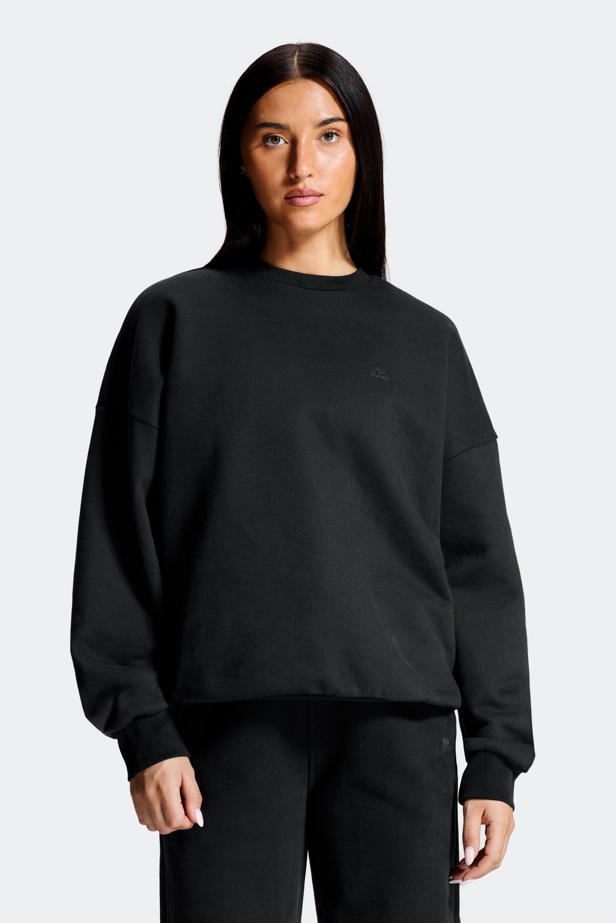 Montirex Women's Form Oversized Sweatshirt - Black