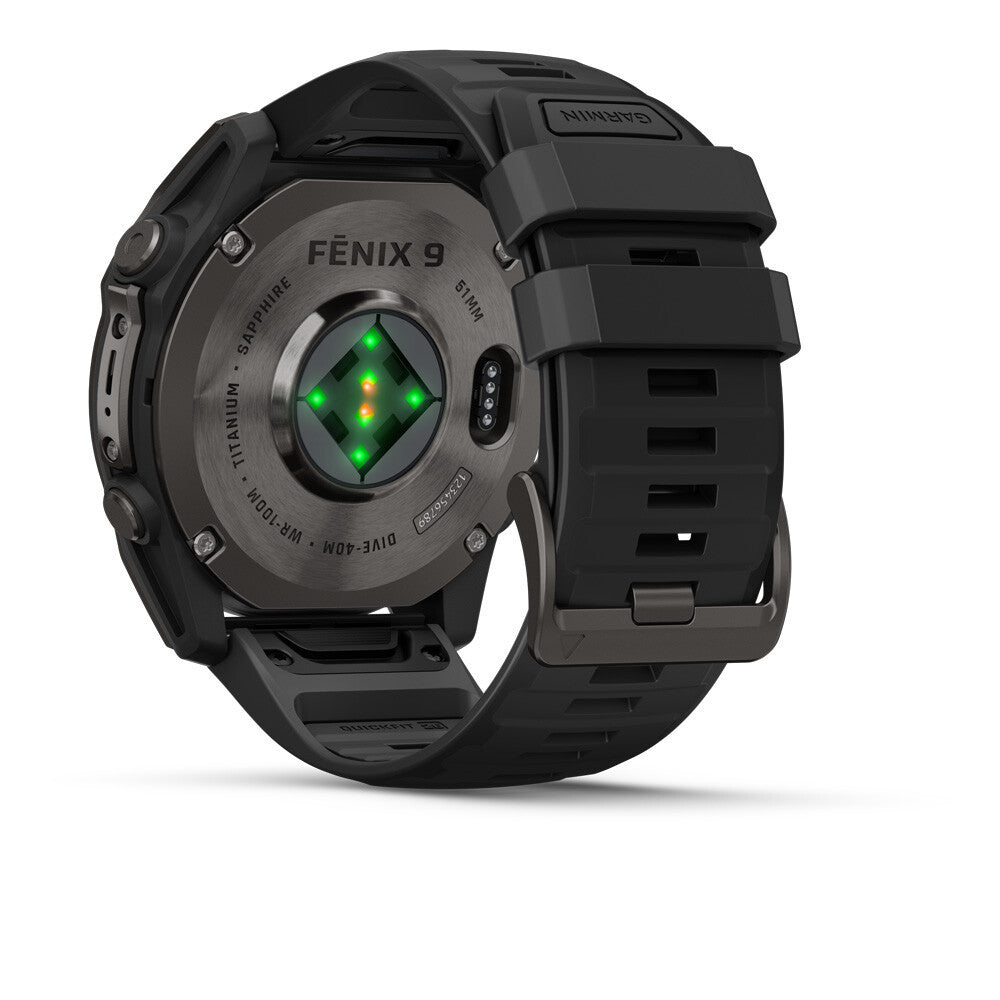Garmin Fenix 9 Amoled Sapphire (51mm) GPS Watch - Carbon Grey Dlc Titanium