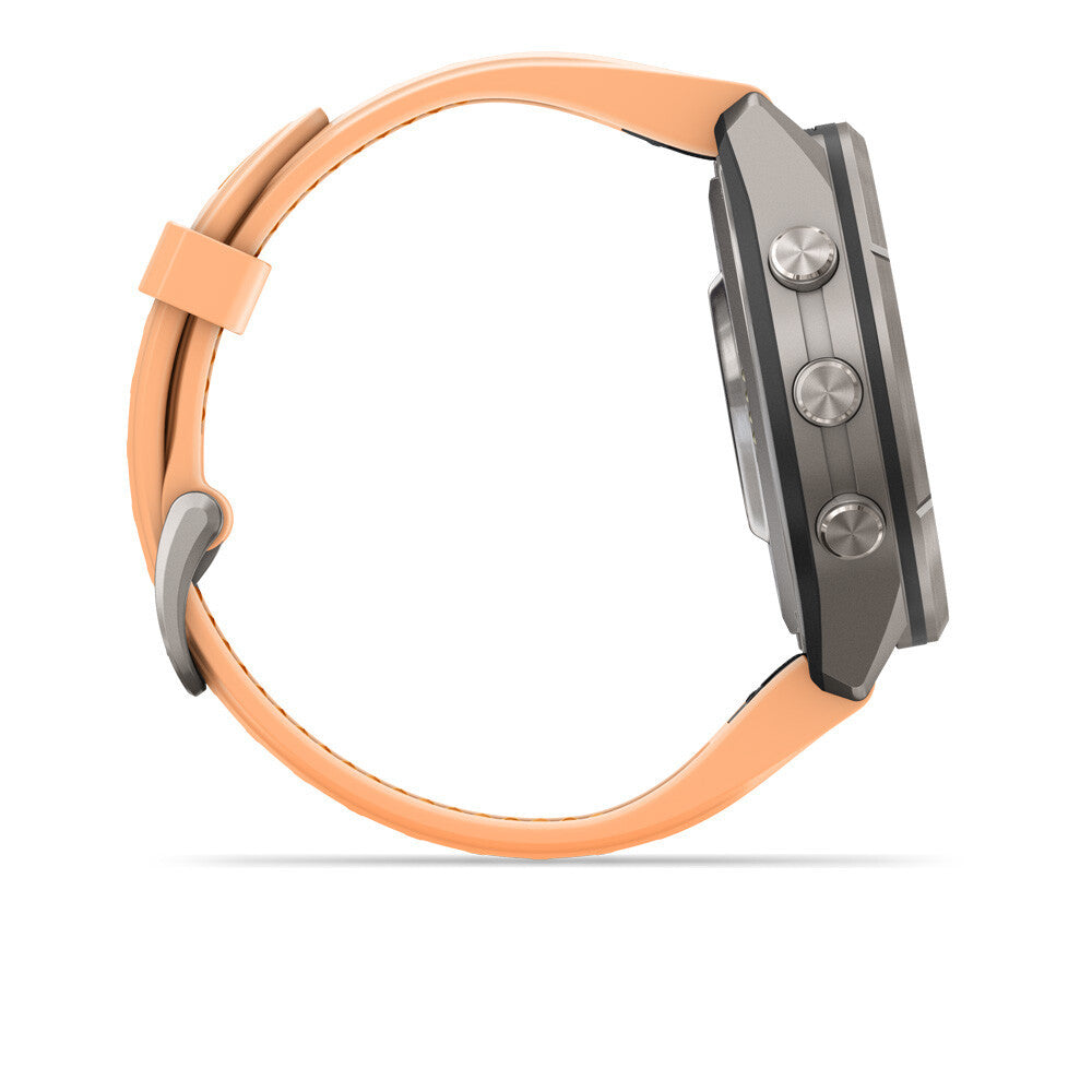 Garmin Fenix 9 Pro inReach Amoled Sapphire (43mm) GPS Watch - Titanium/Shell Pink/Autumn