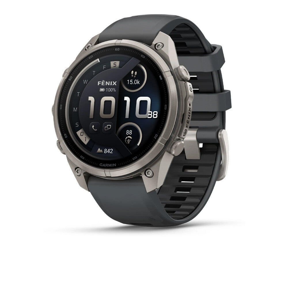 Garmin Fenix 9 Pro inReach Amoled Sapphire (47mm) GPS Watch - Titanium/Graphite