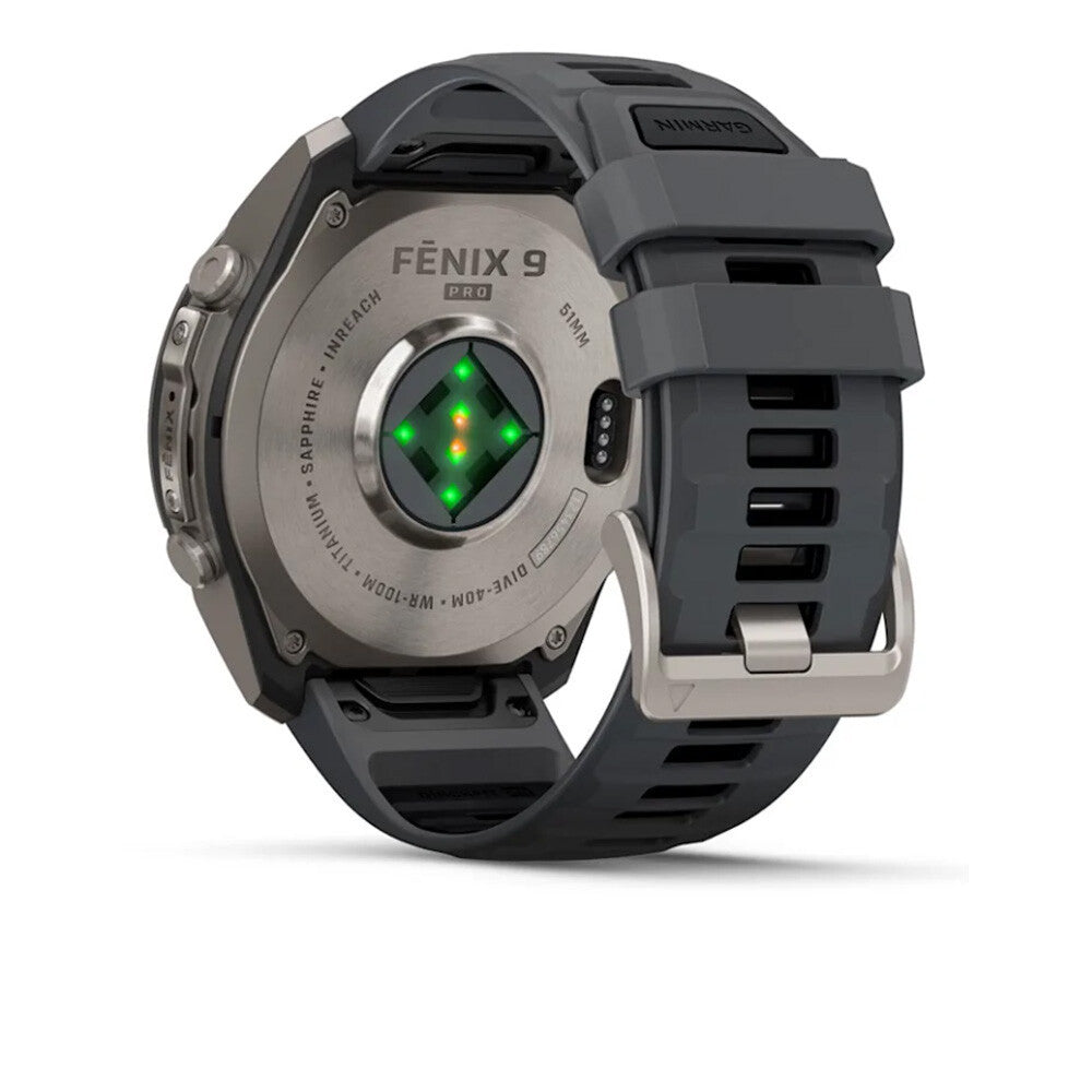 Garmin Fenix 9 Pro inReach Amoled Sapphire (51mm) GPS Watch - Titanium/Graphite