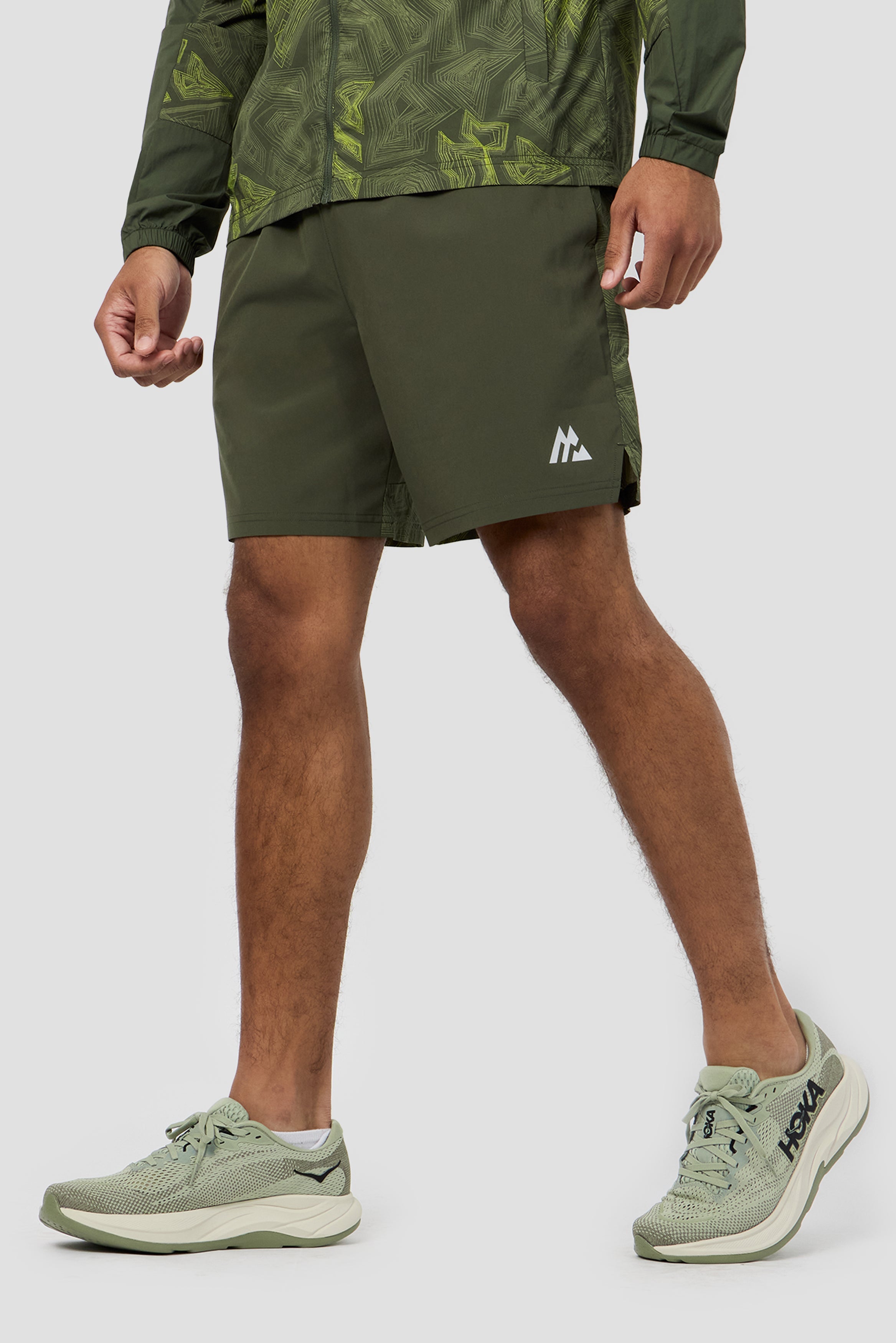 Montirex Geo M Print Short – Green