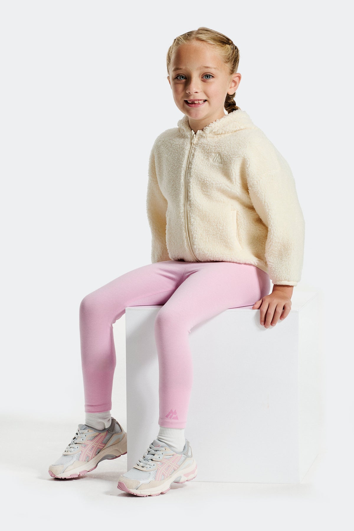 Montirex Infant Girls' Glacier Fleece - Linen