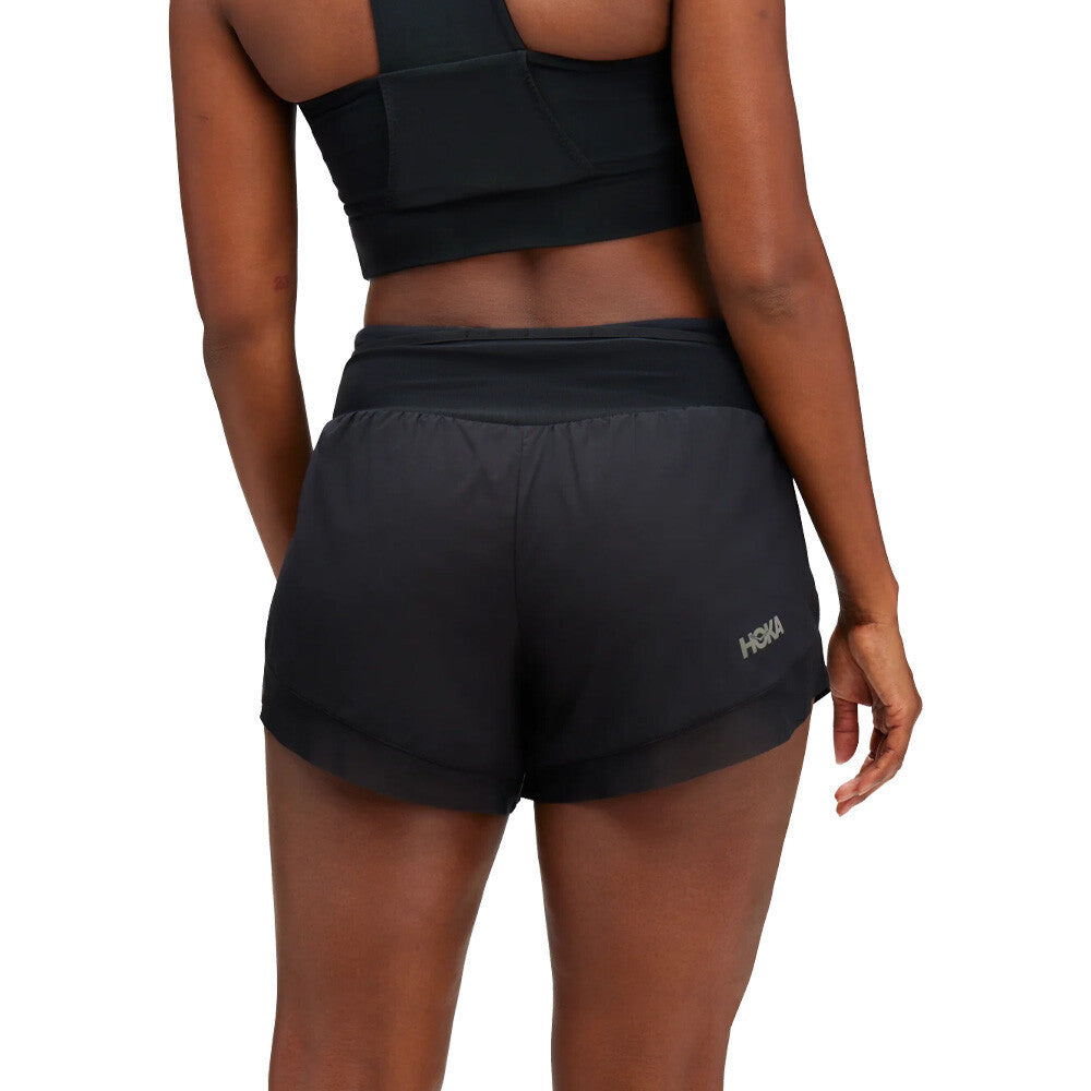 HOKA Glide 4 Inch Women's Running Shorts - Black