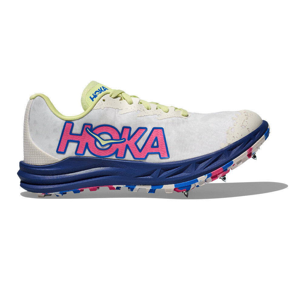 HOKA Crescendo XC Men's Cross Country Spikes - White/Blueberry