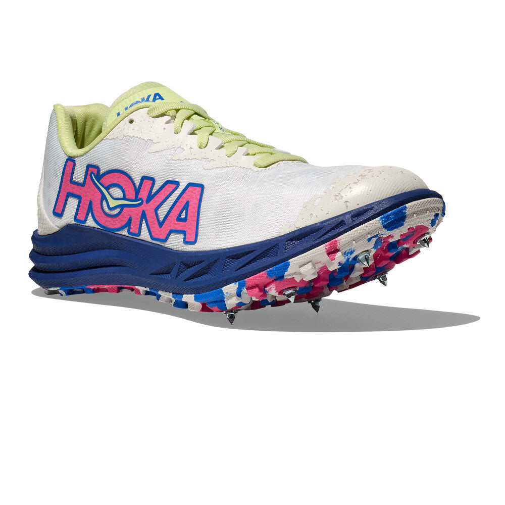 HOKA Crescendo XC Men's Cross Country Spikes - White/Blueberry