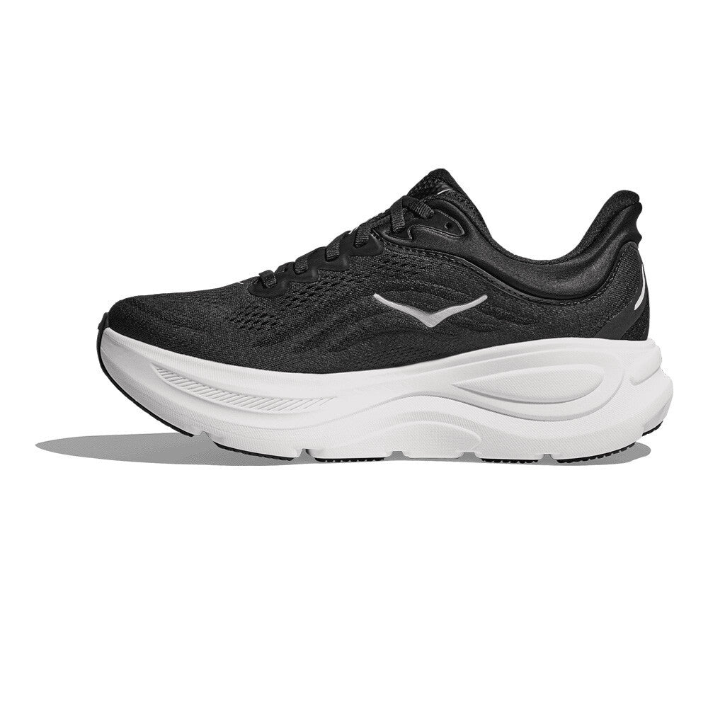 HOKA Bondi 9 Men's Running Shoes - Black/White