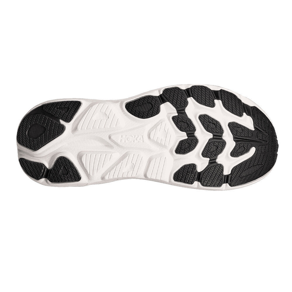 HOKA Clifton 10 Women's Running Shoes (D Width) - Black/White