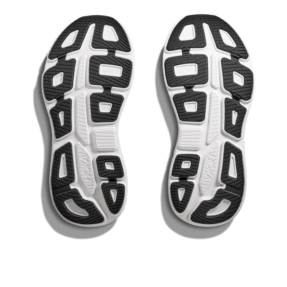 HOKA Bondi 9 Women's Running Shoes (D Width) - Black/White