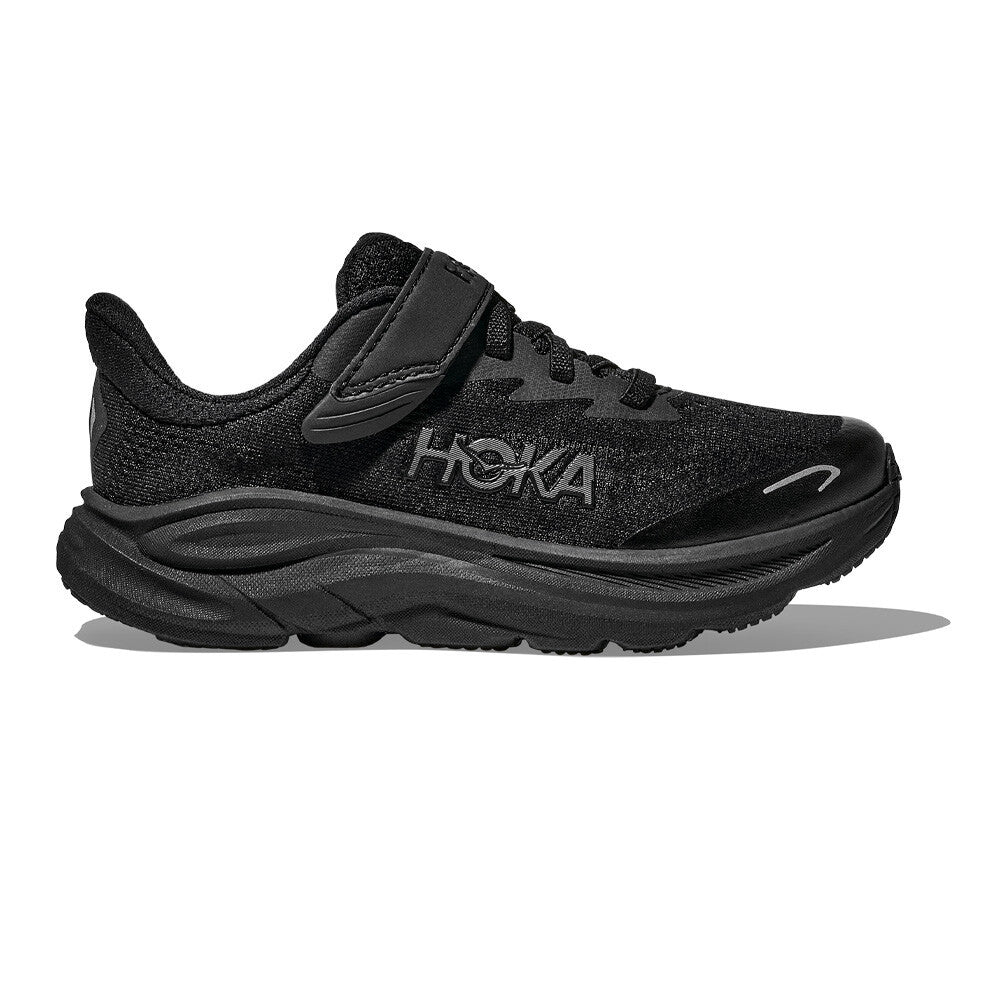 HOKA Junior Clifton 10 Running Shoes - Black