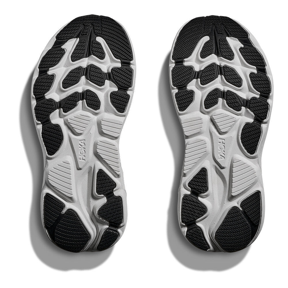 HOKA Junior Clifton 10 Running Shoes - Black/White