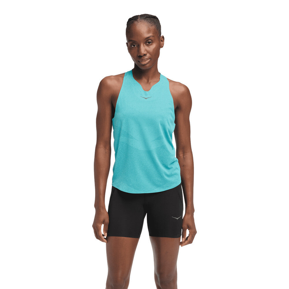 HOKA Race Day Women's Tank Top - Cielo Blue