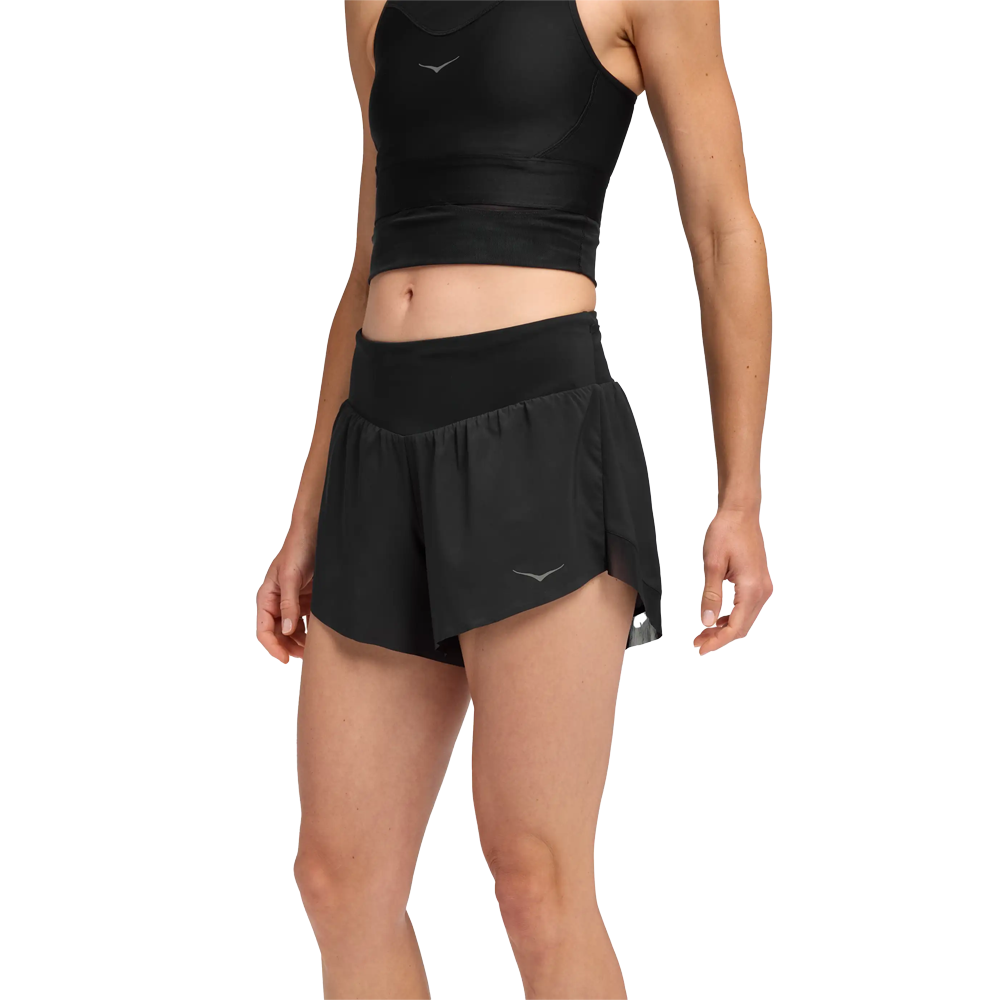 HOKA Glide 4 Inch Women's Running Shorts - Black (2)