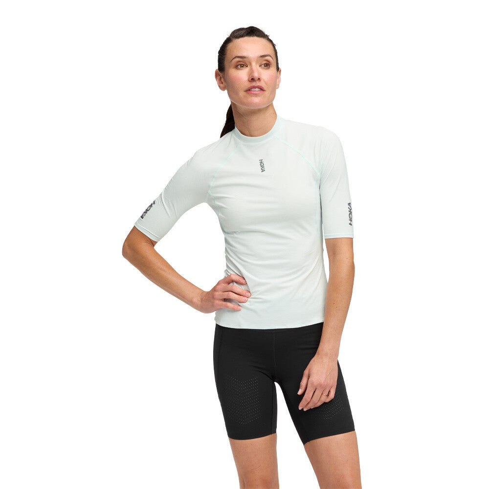 HOKA Skybreeze Women's Running T-Shirt - Tundra