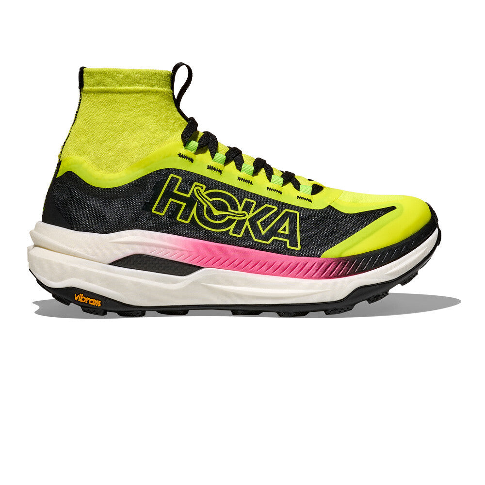 HOKA Tecton X 3 Women's Trail Running Shoes - Neon Hoka Citrus