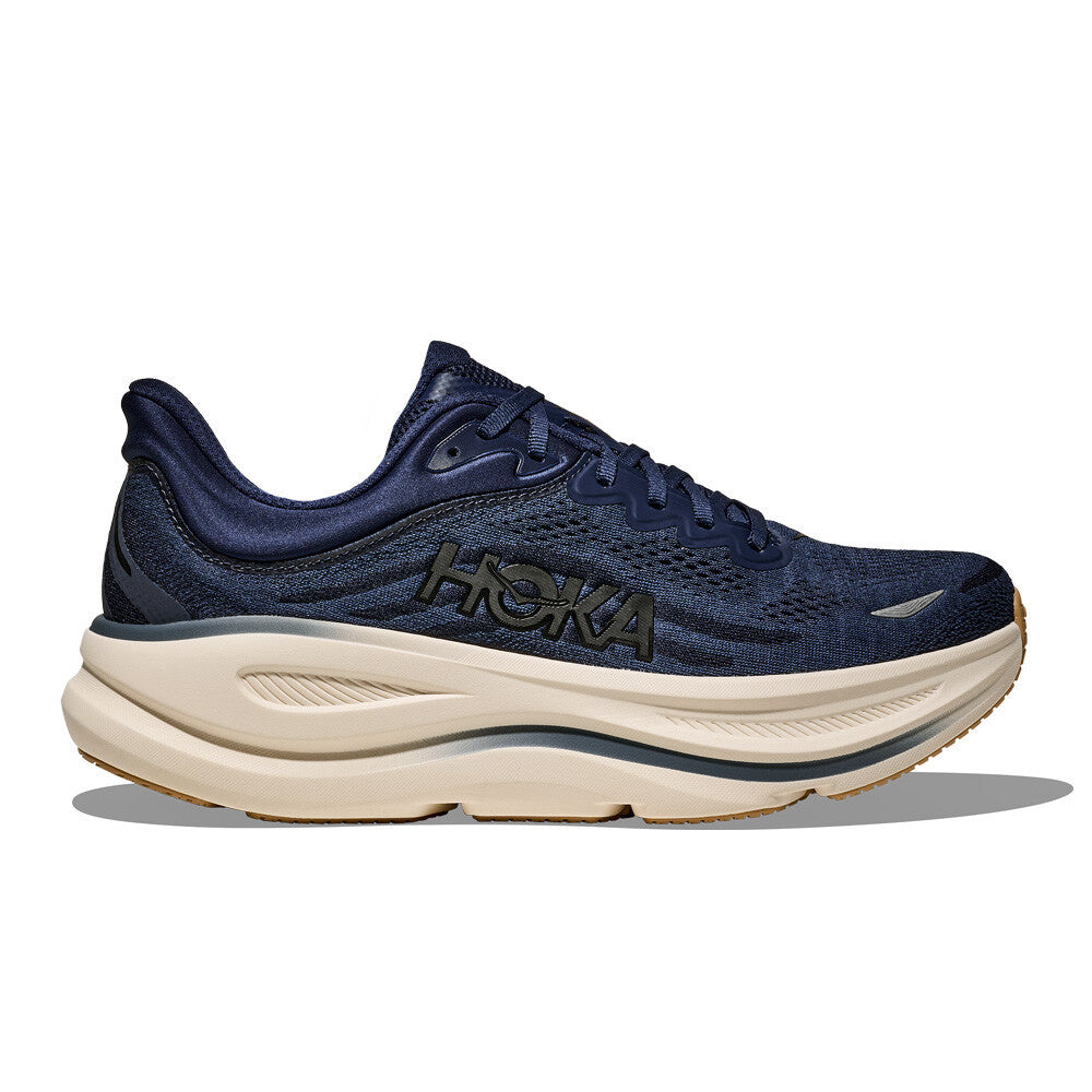 HOKA Bondi 9 Men's Running Shoes (2E Width) - Navy