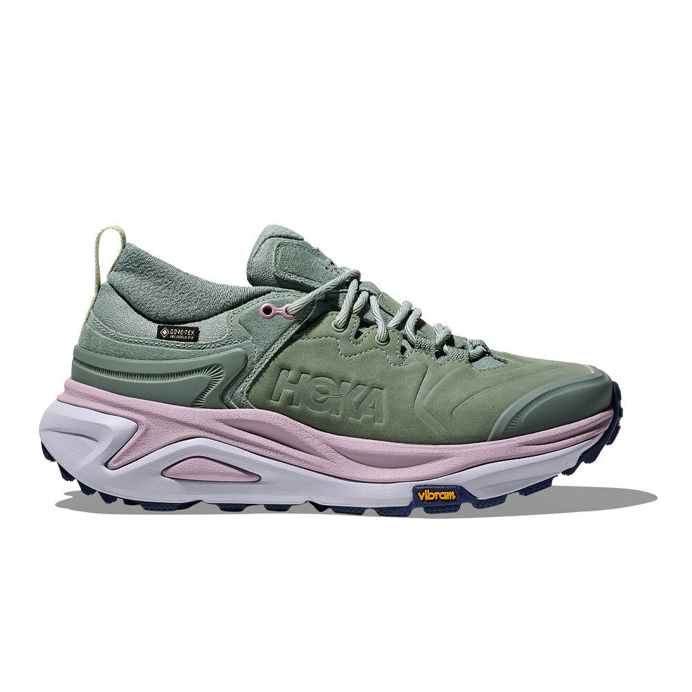 HOKA Kaha 3 Low GORE-TEX Women's Walking Shoes - Rosemary/Ambient Blue