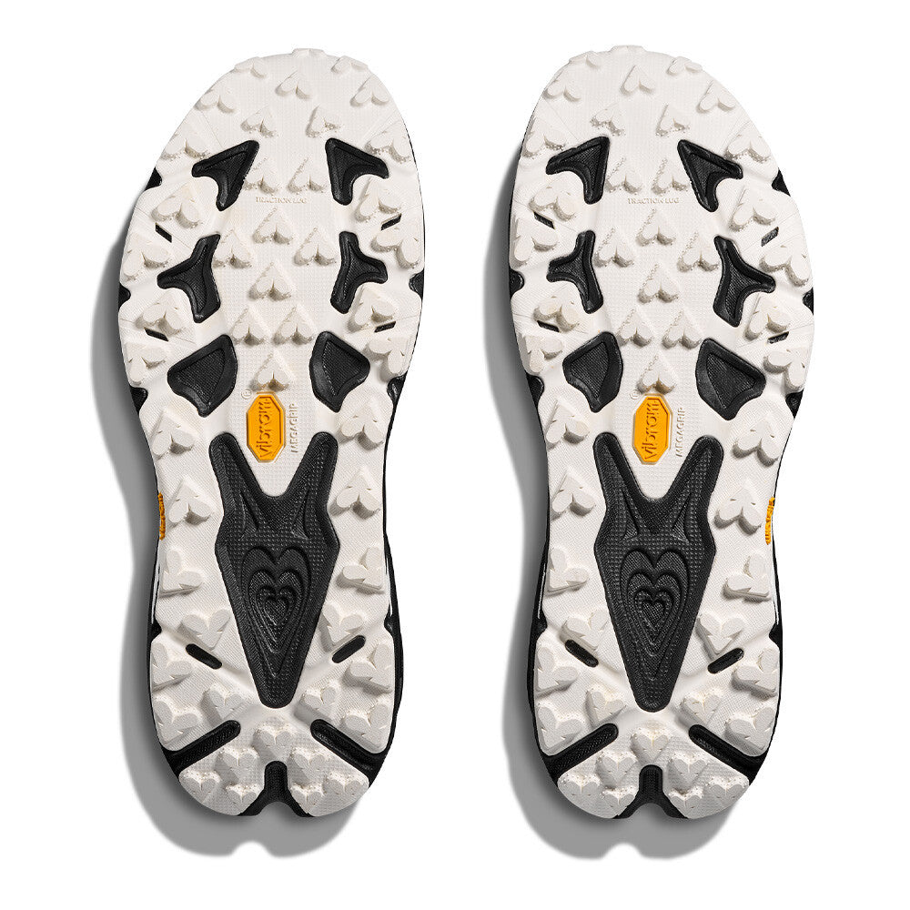 HOKA Speedgoat 7 Women's Trail Running Shoes (D Width) - Black/White
