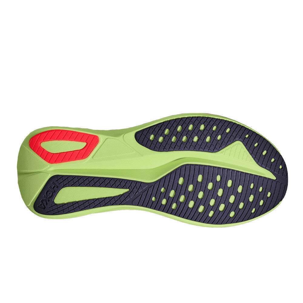 HOKA Mach 7 Women's Running Shoes - Frost/Neon Yuzu
