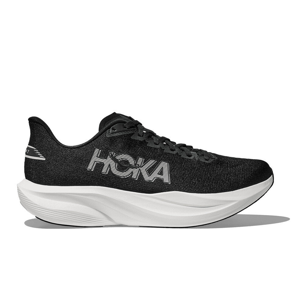 HOKA Mach 7 Women's Running Shoes - Black/White