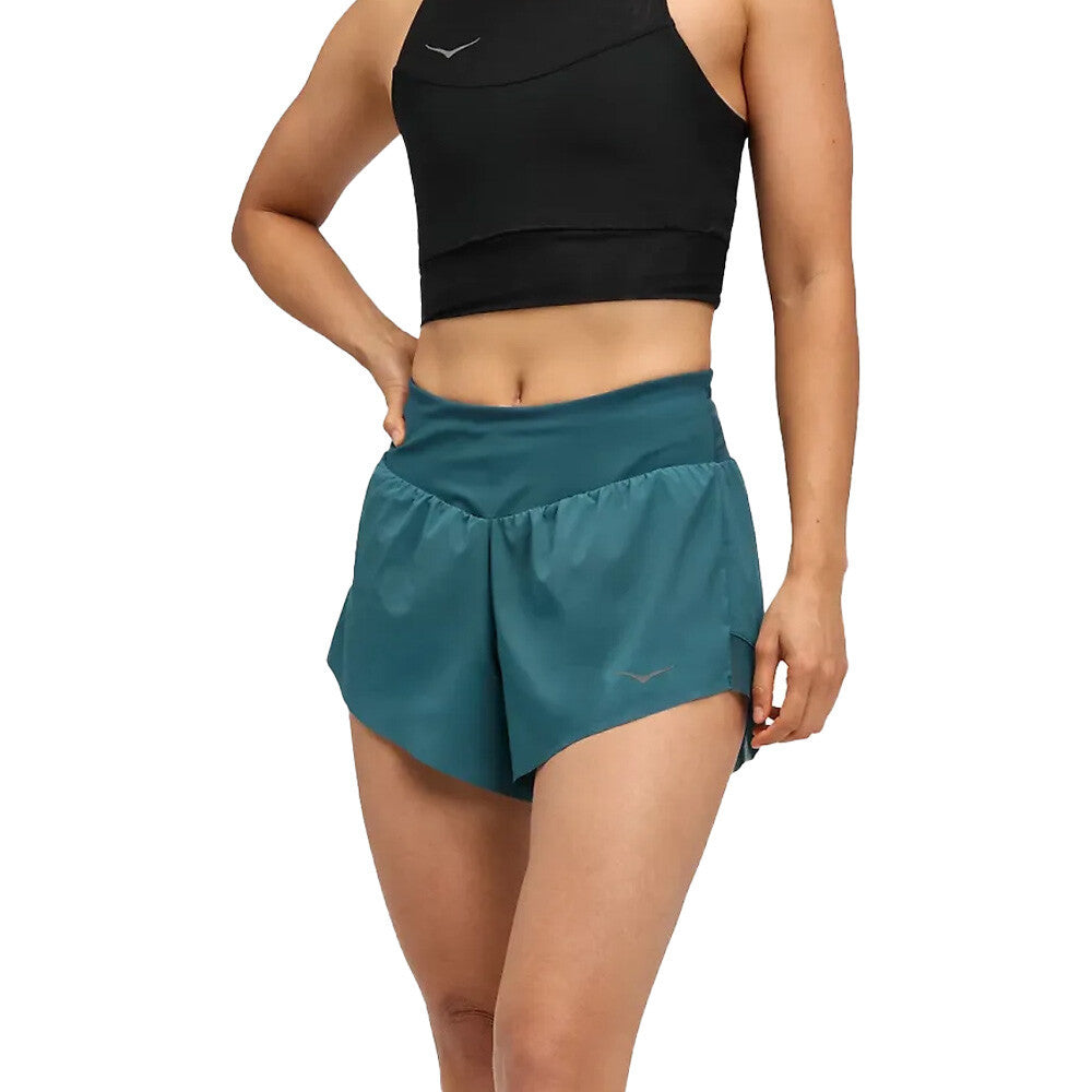 HOKA Glide 4 Inch Women's Running Shorts - Blue Twilight
