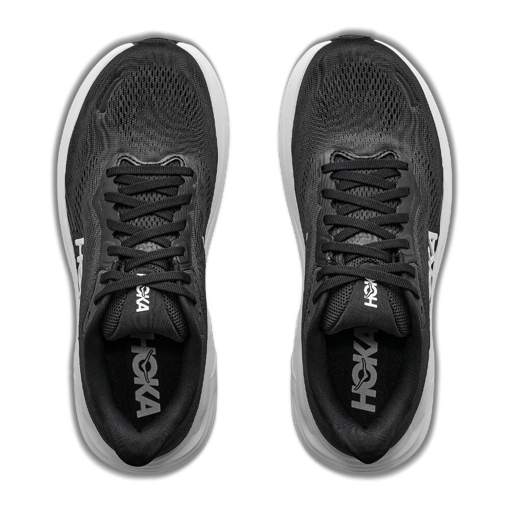 HOKA Clifton 11 Men's Running Shoes - Black/White