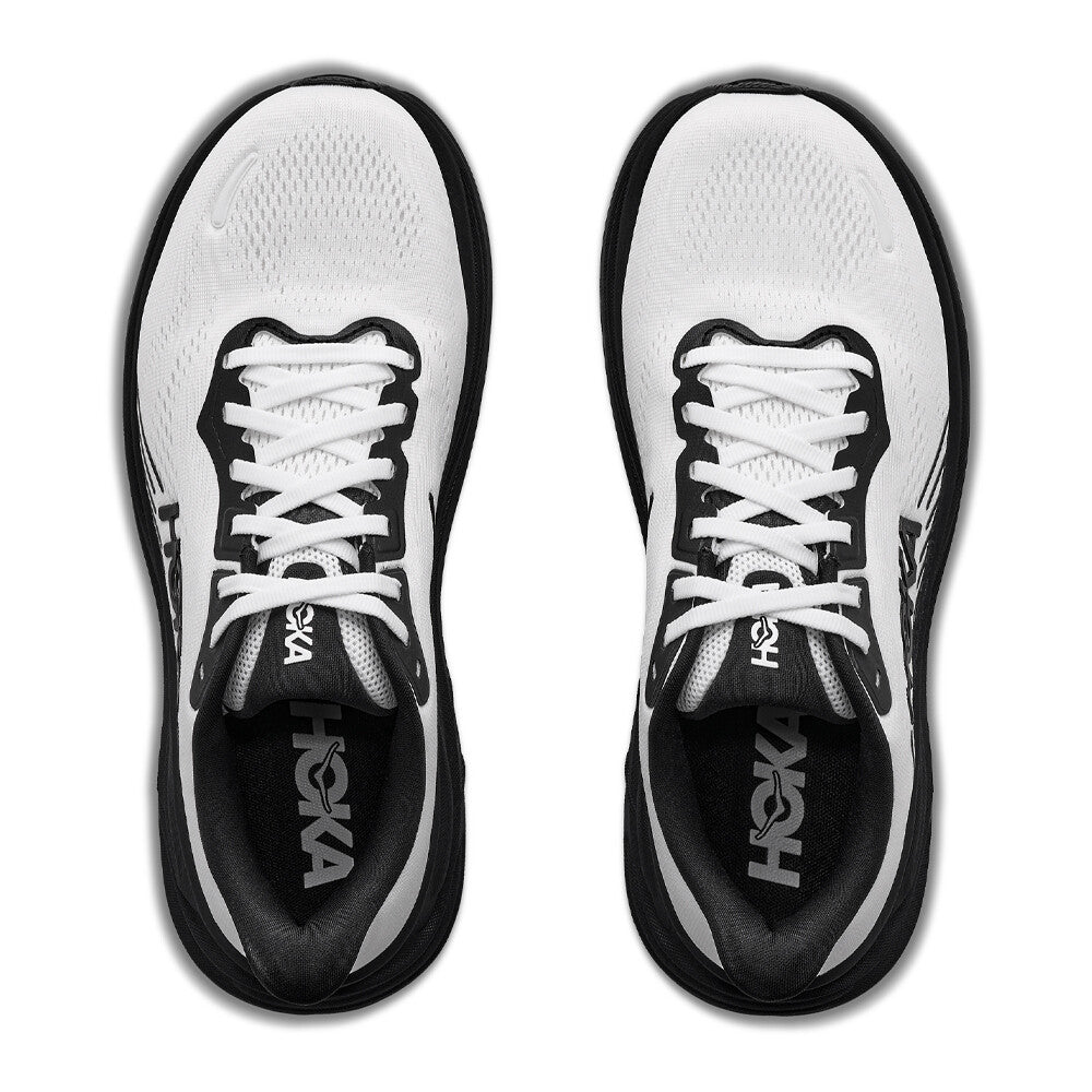 HOKA Clifton 11 Men's Running Shoes - White/Black