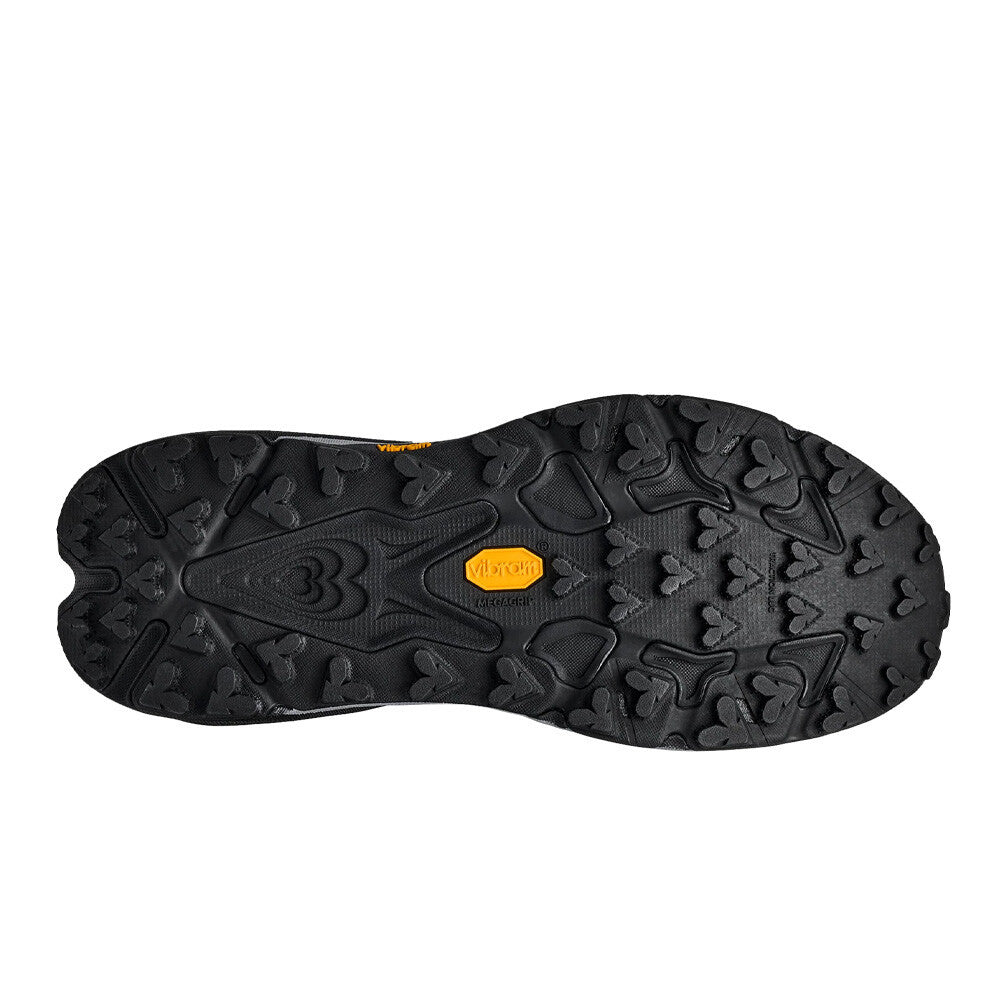 HOKA Speedgoat 7 Men's Trail Running Shoes - Black/Stellar Grey