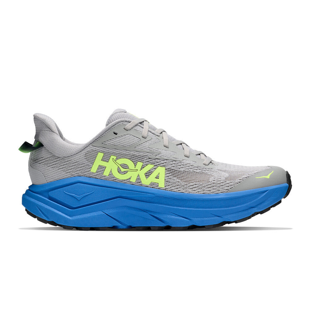 HOKA Challenger 8 Men's Trail Running Shoes - Stardust/Virtual Blue