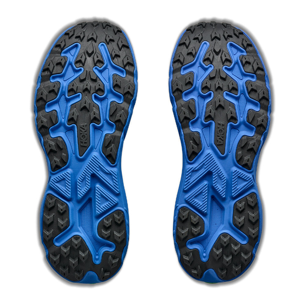 HOKA Challenger 8 Men's Trail Running Shoes - Stardust/Virtual Blue