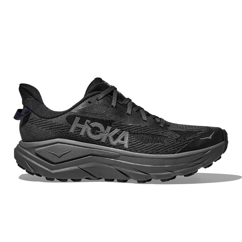 HOKA Challenger 8 Men's Trail Running Shoes - Black/Outer Orbit
