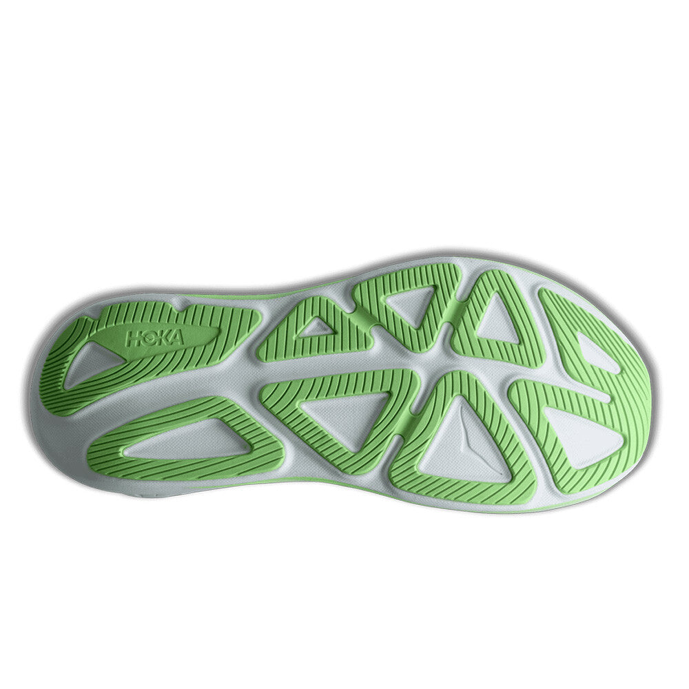 HOKA Clifton Pro Women's Running Shoes (D Width) - Cosmic Grey/Neon Yuzu