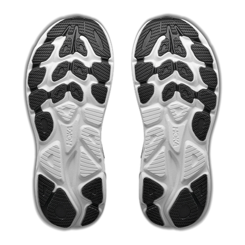 HOKA Clifton 11 Women's Running Shoes - Black/White