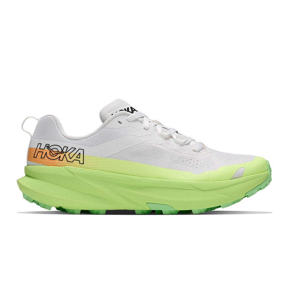 HOKA Torrent 5 Women's Trail Running Shoes - Frost/Neon Yuzu
