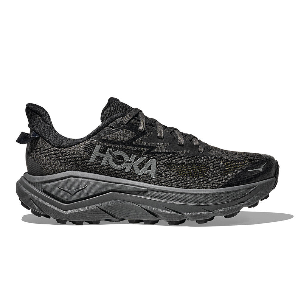 HOKA Challenger 8 Women's Trail Running Shoes - Black/Outer Orbit