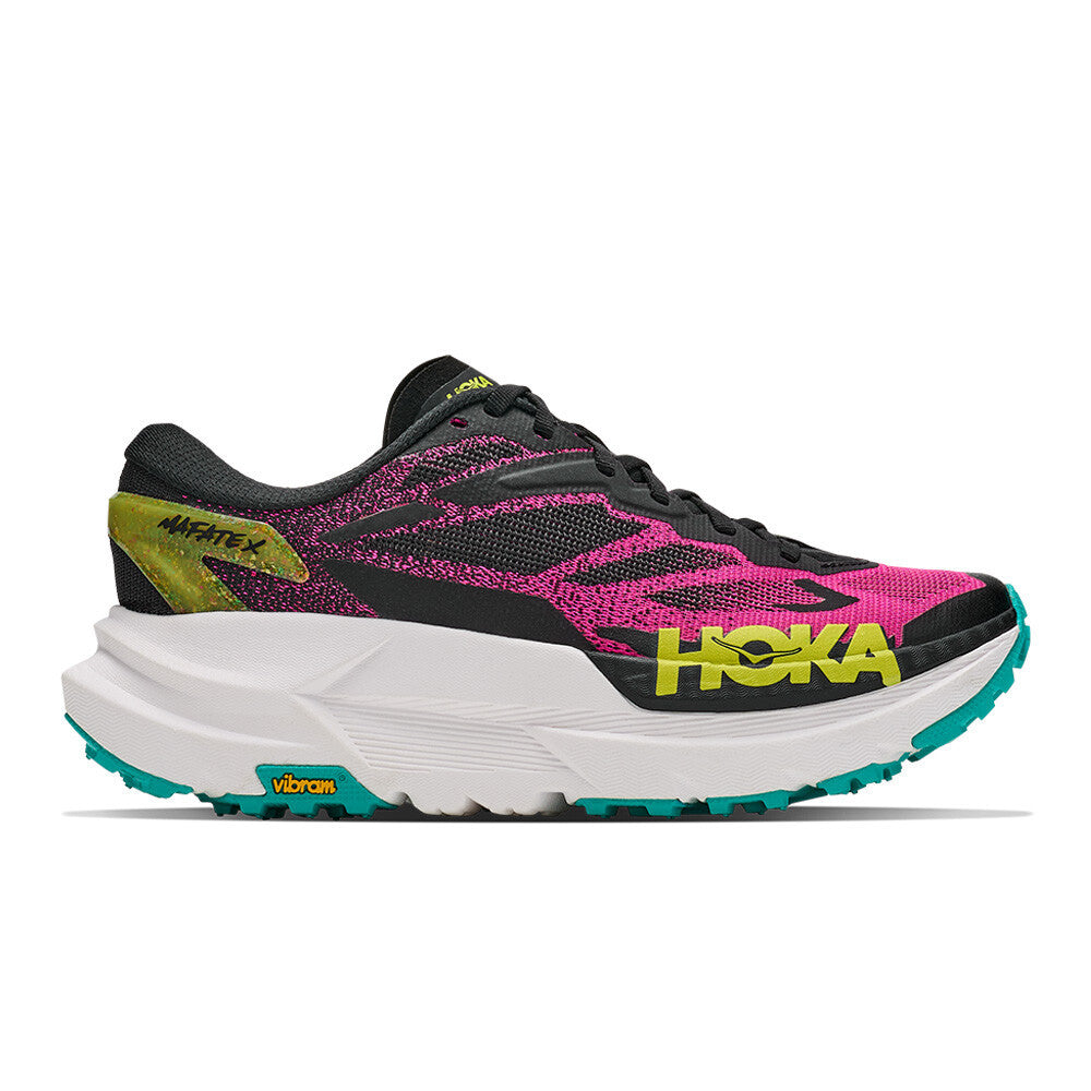HOKA Mafate X Women's Trail Running Shoes - Neon Hoka Citrus/Neon Rose