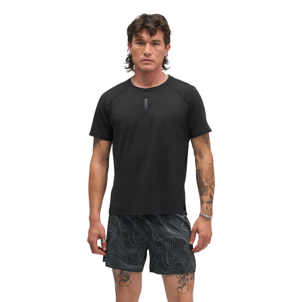 HOKA EveryRun Men's T-Shirt - Black