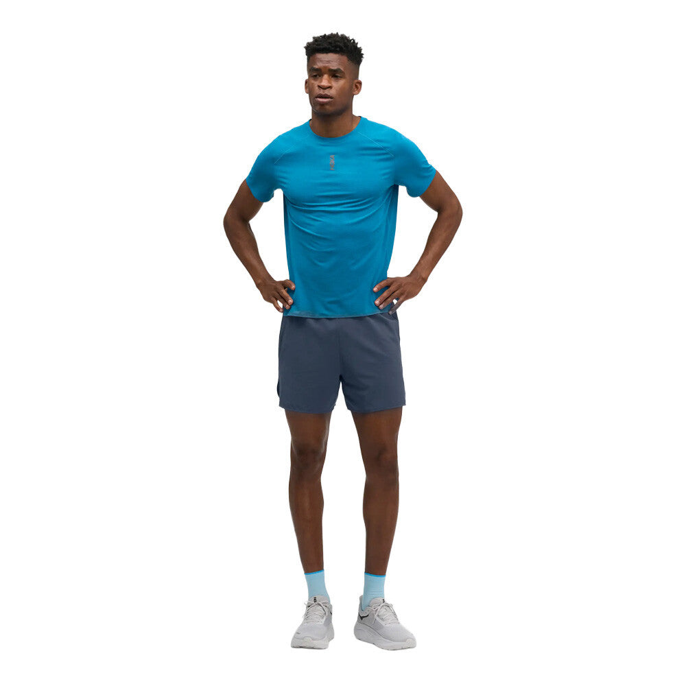 HOKA EveryRun Men's T-Shirt - Night Glow Blue