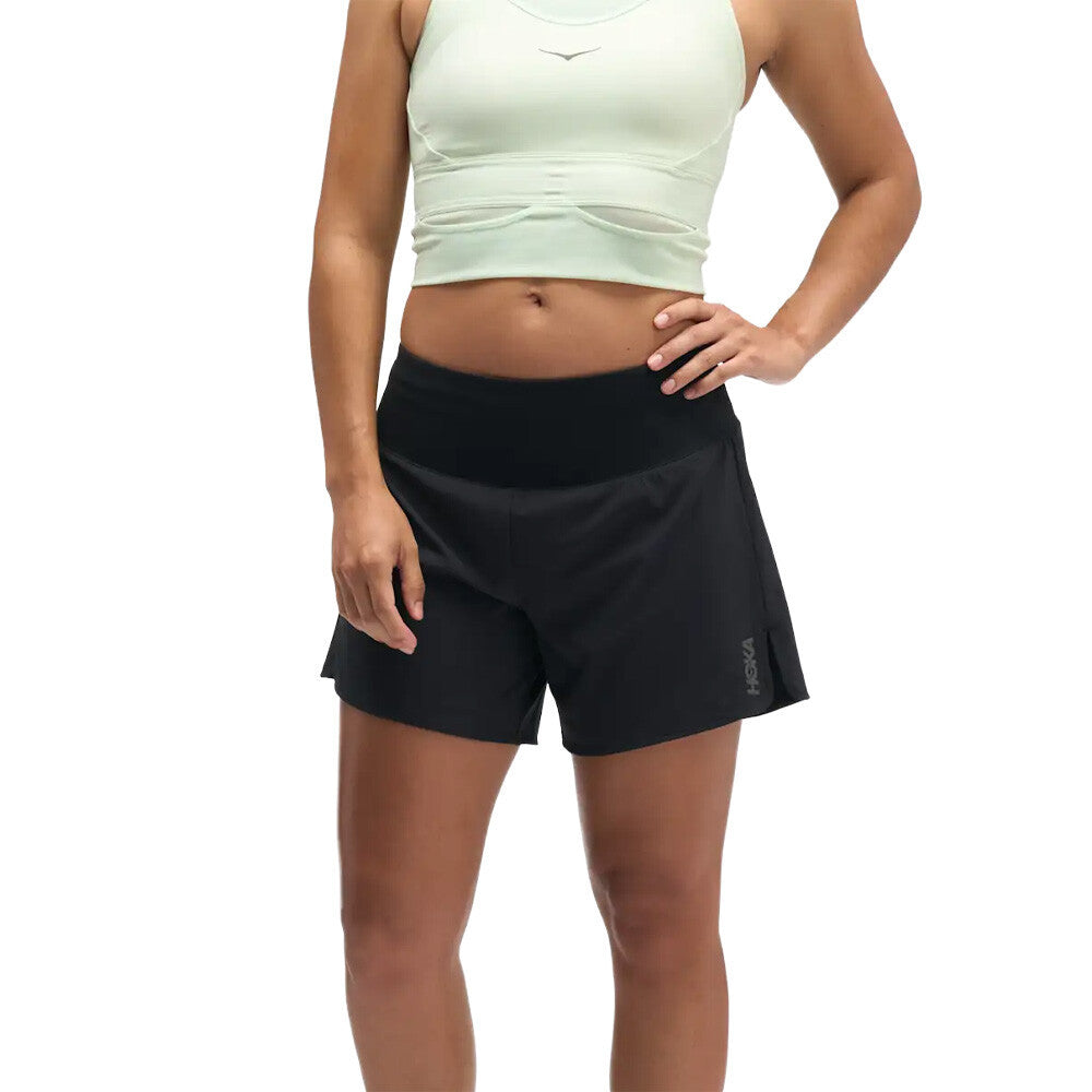 HOKA Glide MR 5-inch 2-in-1 Women's Shorts - Black