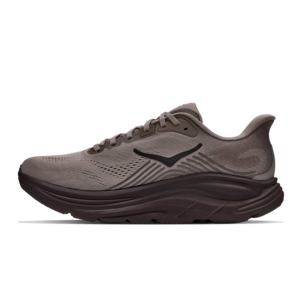 HOKA Clifton 11 Men's Running Shoes - Boulder Grey/Pebble Grey